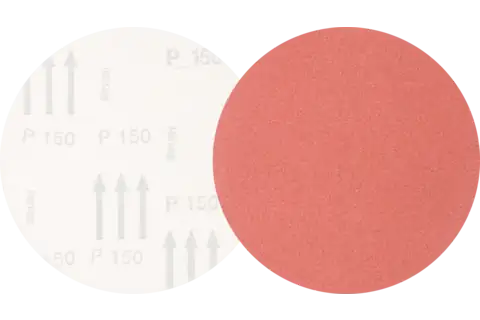 universal aluminium oxide Velcro-backed abrasive disc KSS dia. 150 A150 without extraction holes for eccentric orbital sanders 1