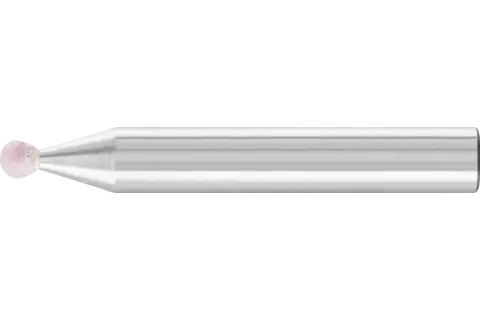 STEEL EDGE Schleifstift Kugel Ø 3x3 mm Schaft-Ø 6 mm A100 für Stahl- und Stahlguss 1