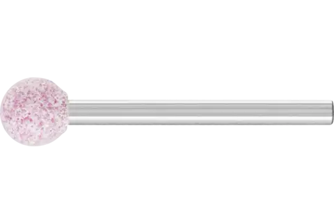 Mola abrasiva STEEL EDGE a sfera Ø 8x8 mm, gambo Ø 3 mm A46 per acciaio e fusioni d’acciaio 1