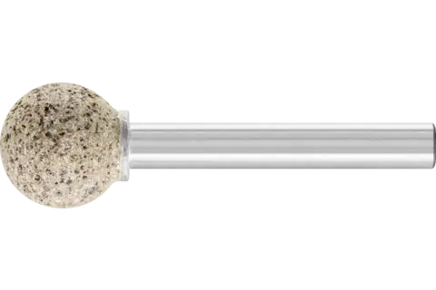 INOX EDGE stiftsteen kogelvorm Ø 16x16 mm stift-Ø 6 mm A30 voor edelstaal 1