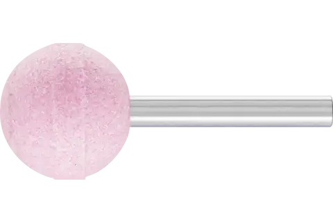 Mola abrasiva STEEL EDGE a sfera Ø 25x25 mm, gambo Ø 6 mm A60 per acciaio e fusioni d’acciaio 1