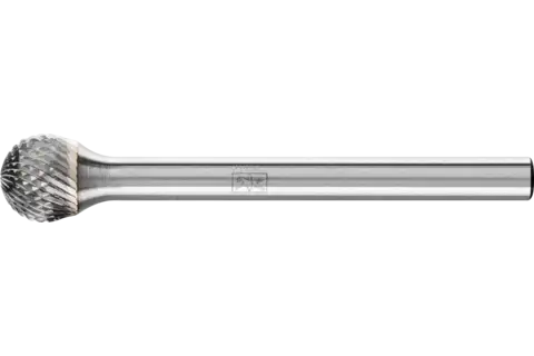 Hartmetall Hochleistungsfrässtift MICRO Kugel KUD Ø 06x05 mm Schaft-Ø 3 mm Feinbearbeitung