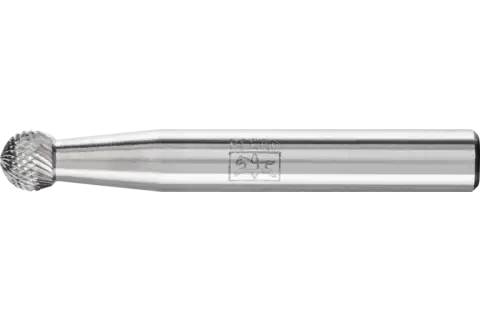 Hartmetall Hochleistungsfrässtift MICRO Kugel KUD Ø 06x05 mm Schaft-Ø 6 mm Feinbearbeitung 1