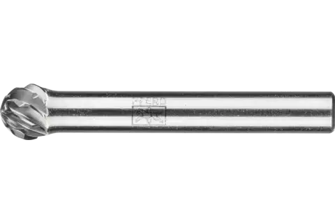 Tungsten carbide high-performance burr ALLROUND ball KUD dia. 08x07 mm shank dia. 6 mm universal coarse 1