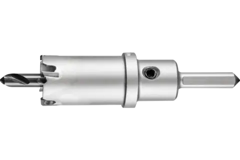 Carotatore/Sega a tazza metallo duro Ø 22x35 mm, gambo Ø 7 mm, profondità di taglio 32 mm universale 1