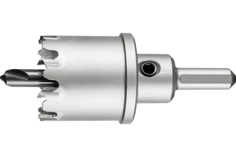 Carotatore/Sega a tazza metallo duro Ø 38x35 mm, gambo Ø 10 mm, profondità di taglio 32 mm universale 1