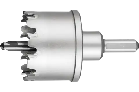 Carotatore/Sega a tazza metallo duro Ø 52x35 mm, gambo Ø 10 mm, profondità di taglio 32 mm universale 1