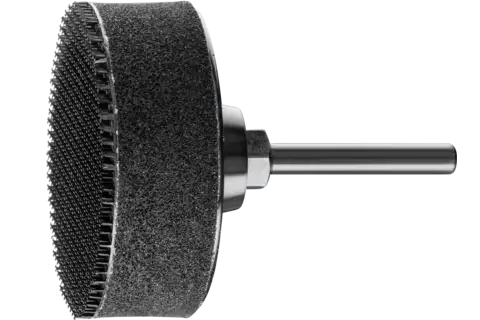 Support POLINOX pour rondelles de bouchonnage en non-tissé auto-agrippant Ø 60 mm, tige Ø 6 mm 1