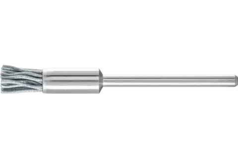 Miniaturowa szczotka-pędzelek PBU Ø5 mm trzpień Ø2,34 mm włókno SiC Ø0,55 mm ziarno 320 1
