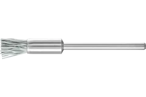 Microspazzola a pennello PBU Ø 5 mm, gambo Ø 2,34 mm, filamento SiC Ø 0,25, granulo 800 1