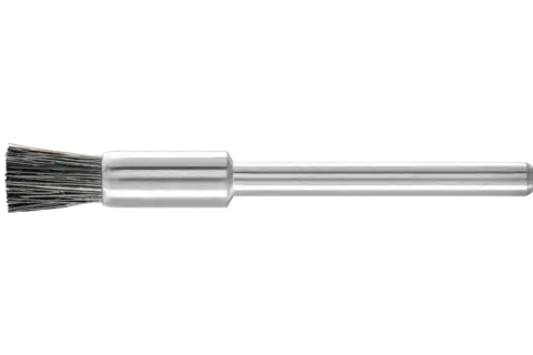 Microspazzola a pennello PBU Ø 5 mm, gambo Ø 3 mm, setola di maiale nera 1