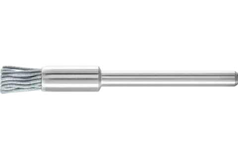 Miniatur-Pinselbürste PBU Ø 5 mm Schaft-Ø 3 mm SiC-Filament-Ø 0,55 mm Korn 320 1
