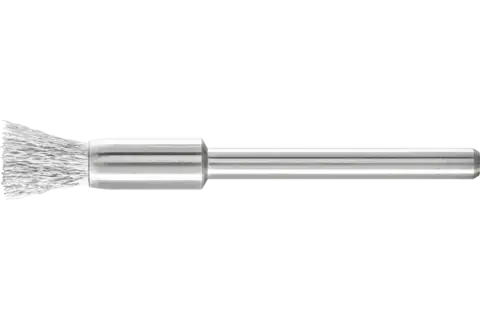 Microspazzola a pennello PBU Ø 5 mm, gambo Ø 3 mm, filo d’acciaio Ø 0,10 1