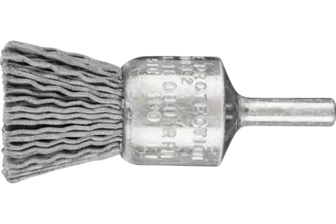 Pinselbürste ungezopft PBU Ø20mm Schaft-Ø6 mm SiC-Filament-Ø0,90 Korn 180 1