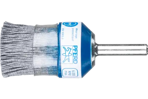 COMPOSITE kalem fırça PBUPR çap 28 mm sap çapı 6 mm SiC tel çapı 0,55 mm tanecik 120 sabit 1