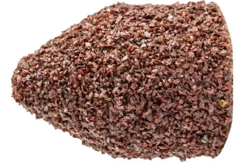 POLICAP abrasive cap PC tapered conical shape with radius end aluminium oxide dia. 10x15 mm A60 for general use 1