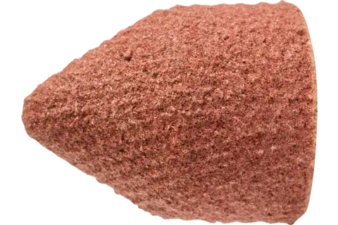 POLICAP abrasive cap PC tapered conical shape with radius end aluminium oxide dia. 13x17 mm A280 for general use