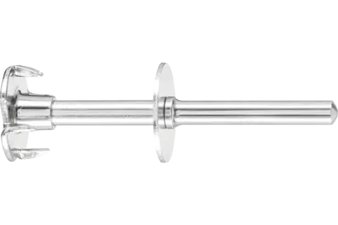 Perno POLICLEAN para agujero Ø 6 mm, ancho bajo tensión 39 mm, mango Ø 6 mm 1