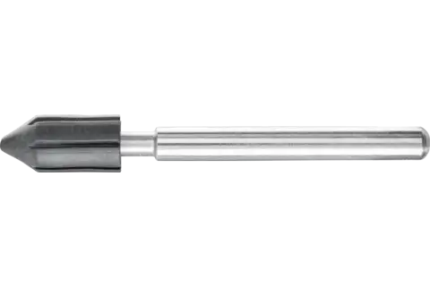 Rullo porta-cappucci POLICAP PCT forma cilindrica con punta conica raggiata Ø 5x11 mm, gambo Ø 3 mm