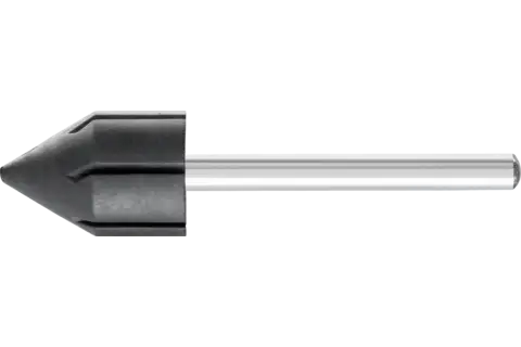 Rullo porta-cappucci POLICAP PCT forma cilindrica con punta conica raggiata Ø 10x15 mm, gambo Ø 3 mm