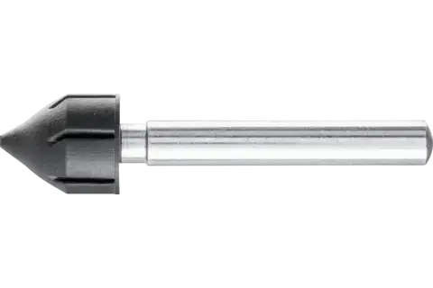 Rullo porta-cappucci POLICAP PCT forma cilindrica con punta conica raggiata Ø 13x17 mm, gambo Ø 6 mm