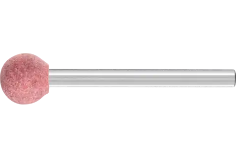Mola abrasiva Poliflex, forma a sfera Ø 8 mm, gambo Ø 3 mm, legante GR A120 1