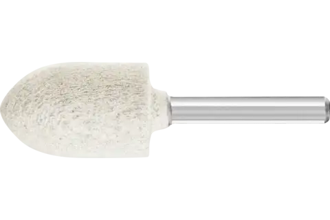 Mola abrasiva Poliflex, forma a cono appuntito Ø 20x32 mm, gambo Ø 6 mm, legante TX A120 1