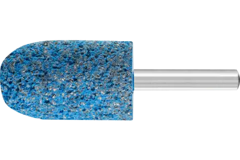 Punta de desbaste Poliflex forma cilíndrica redonda Ø 30x45 mm mango Ø 8 mm PU-STRUC SIC16 para el estructurado 1