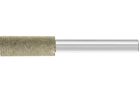 Ściernica trzpieniowa Poliflex kształt walcowy Ø 10 × 25 mm trzpień Ø 6 mm spoiwo LR twarda A120 1