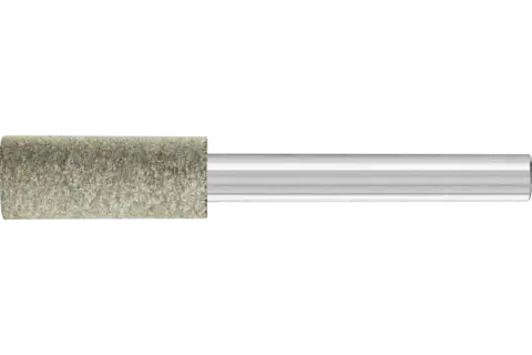 Mola abrasiva Poliflex, forma cilindrica Ø 10x25 mm, gambo Ø 6 mm, legante LR duro SIC/A60 1