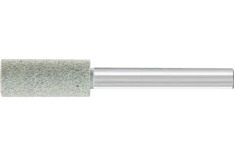 Mola abrasiva Poliflex, forma cilindrica Ø 10x25 mm, gambo Ø 6 mm, legante PUR tenero SIC80 1