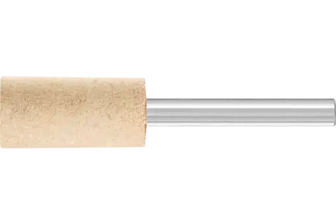 Ściernica trzpieniowa Poliflex kształt walcowy Ø 15 × 30 mm trzpień Ø 6 mm spoiwo LR A120 1