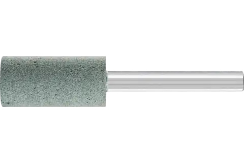 Ściernica trzpieniowa Poliflex kształt walcowy Ø 15 × 30 mm trzpień Ø 6 mm spoiwo PUR średnio twarda SIC150 1