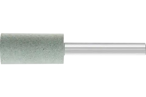 Ściernica trzpieniowa Poliflex kształt walcowy Ø 15 × 30 mm trzpień Ø 6 mm spoiwo PUR średnio twarda SIC220 1