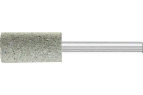 Ściernica trzpieniowa Poliflex kształt walcowy Ø 15 × 30 mm trzpień Ø 6 mm spoiwo PUR miękka SIC80 1