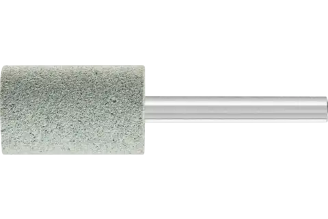 Meule sur tige Poliflex, forme cylindrique, Ø 20x30 mm, tige Ø 6 mm, liant PUR tendre SIC80 1