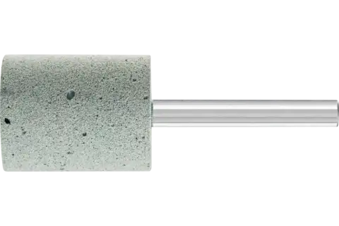 Ściernica trzpieniowa Poliflex kształt walcowy Ø 25 × 30 mm trzpień Ø 6 mm spoiwo PUR miękka SIC150 1