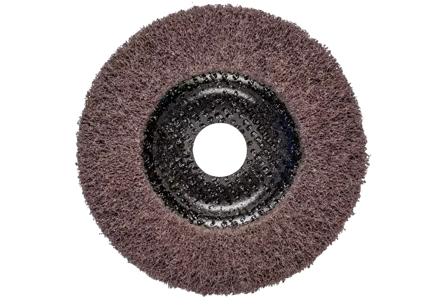Disco abrasivo in non tessuto POLINOX PNL Ø 115 mm, foro Ø 22,23 mm A100 per finitura e finish 2