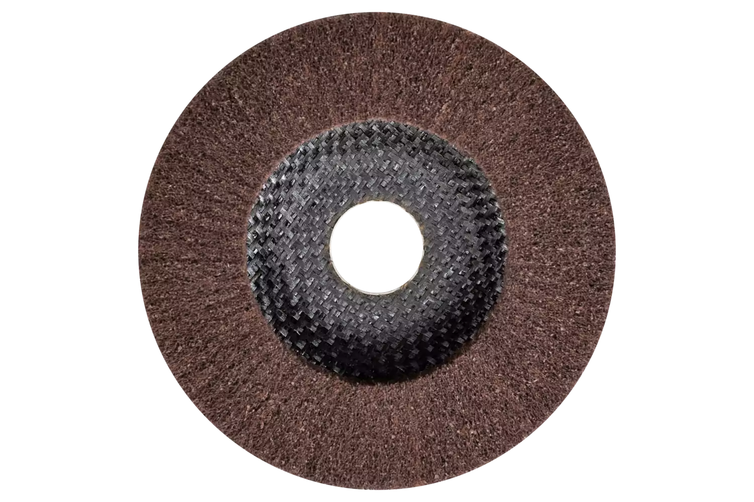 Disco abrasivo in non tessuto POLINOX PNL Ø 115 mm, foro Ø 22,23 mm A180 per finitura e finish 2