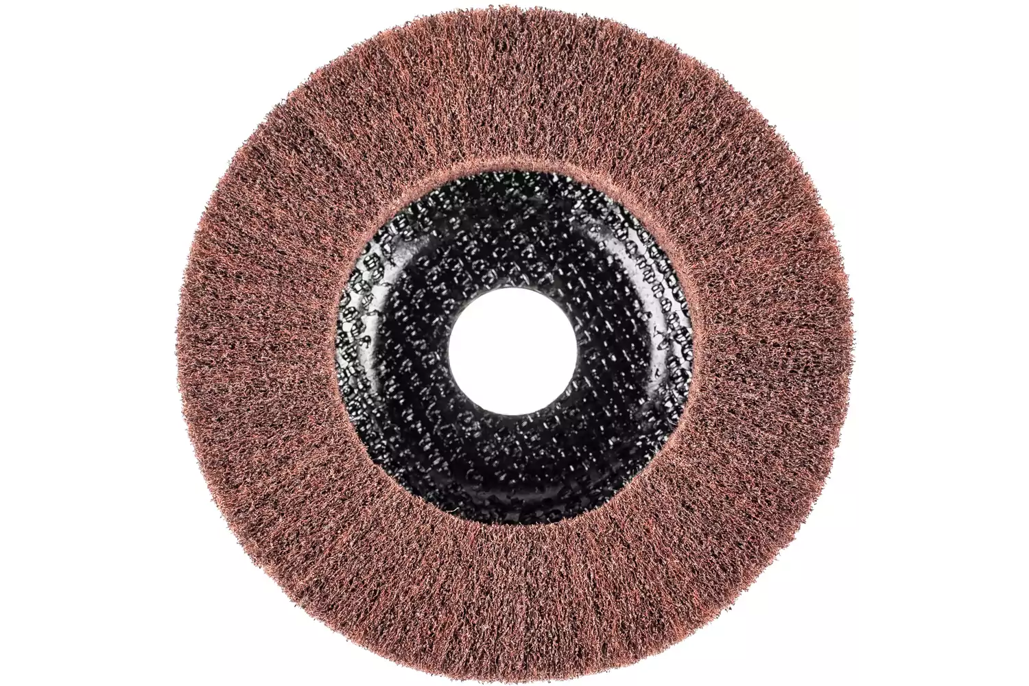 Disco abrasivo in non tessuto POLINOX PNL Ø 115 mm, foro Ø 22,23 mm A280 per finitura e finish 2