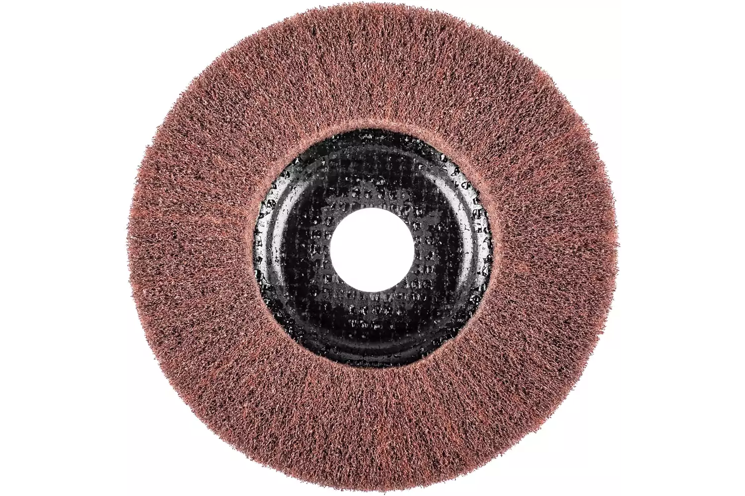 Disque abrasif en non-tissé POLINOX PNL Ø 125 mm, alésage Ø 22,23 mm, A280 pour ponçage fin et finition 2