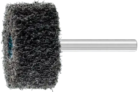 Włókninowa ściernica trzpieniowa POLINOX PNL Ø 40 × 20 mm trzpień Ø 6 mm SIC100 do szlifu dokładnego i wykańczania 1