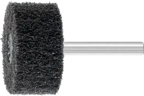 Włókninowa ściernica trzpieniowa POLINOX PNL Ø 40 × 20 mm trzpień Ø 6 mm SIC280 do szlifu dokładnego i wykańczania 1