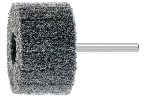 Mola abrasiva in non tessuto POLINOX PNL Ø 50x30 mm, gambo Ø 6 mm SIC180 per finitura e finish 1