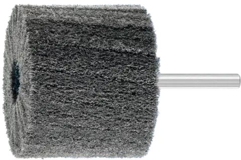 POLINOX Vlies-Schleifstift PNL Ø 60x50mm Schaft-Ø 6 mm SIC180 für Feinschliff und Finish 1