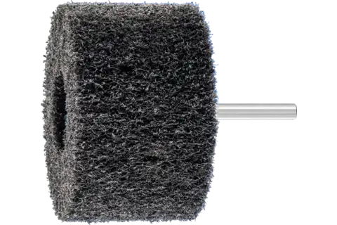 Włókninowa ściernica trzpieniowa POLINOX PNL Ø 80 × 50 mm trzpień Ø 6 mm SIC100 do szlifu dokładnego i wykańczania 1