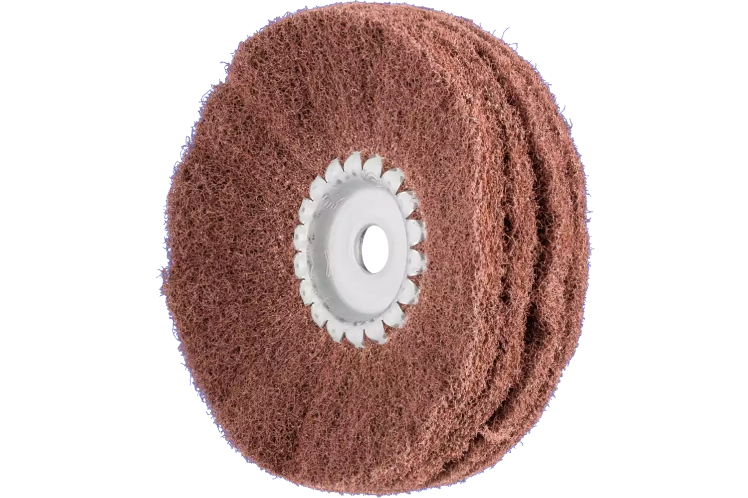 POLINOX non-woven unmounted grinding wheel PNR dia. 100x35 mm centre hole dia. 10 A180 for fine grinding and finishing 1
