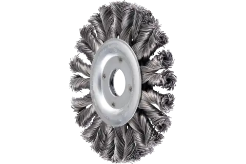 POS COMBITWIST wheel brush knotted RBG HD dia. 125x12x22.2 mm steel wire dia. 0.50 mm angle grinders 1