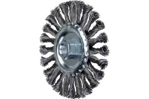 COMBITWIST wheel brush knotted RBG dia. 125x12 mm M14 steel wire dia. 0.50 mm angle grinders 2