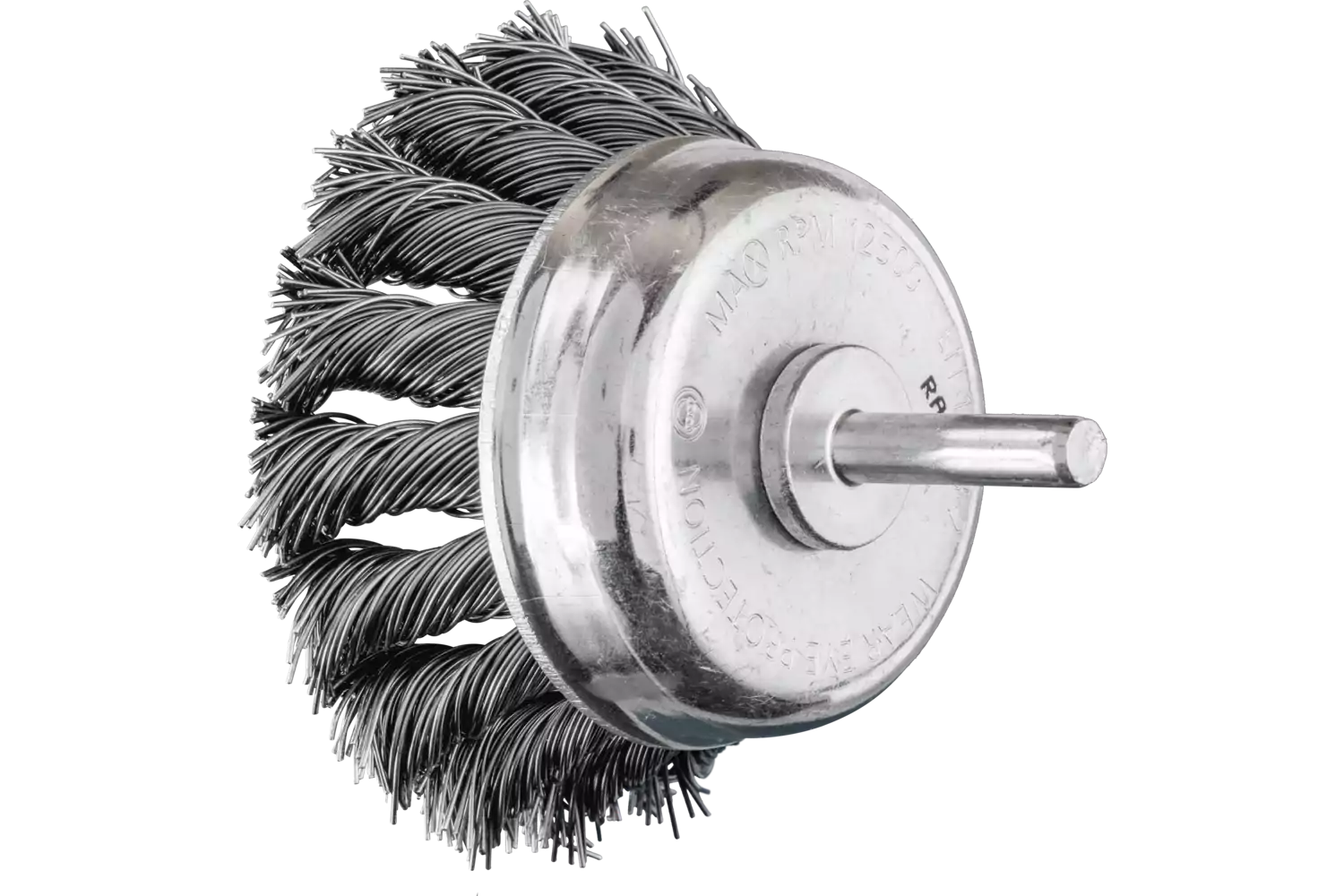 POS cup brush knotted TBG dia. 65 mm shank dia. 6 mm steel wire dia. 0.50 1